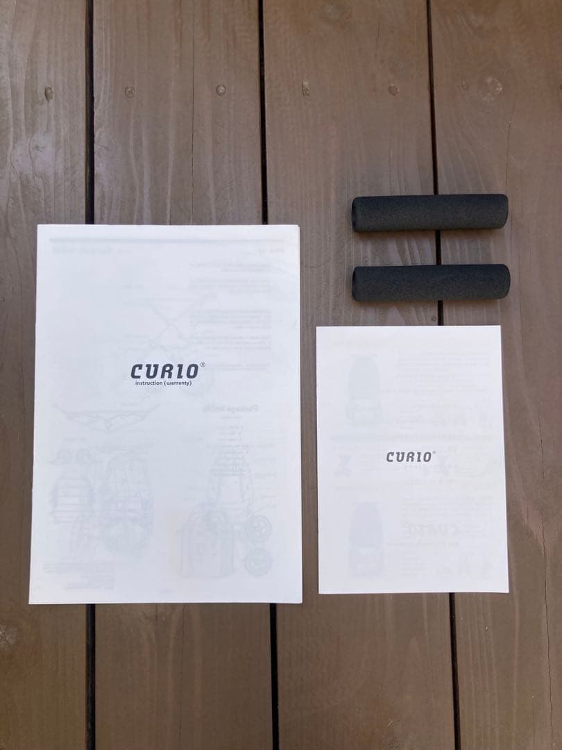 CURIO キュリオ ベビーカー ストローラーA ブラック×迷彩　※送料込み※