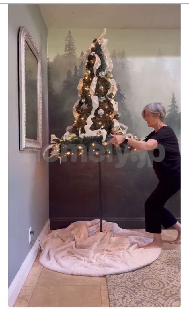 1分クリスマスツリー設営らくらく