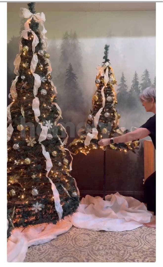 1分クリスマスツリー設営らくらく