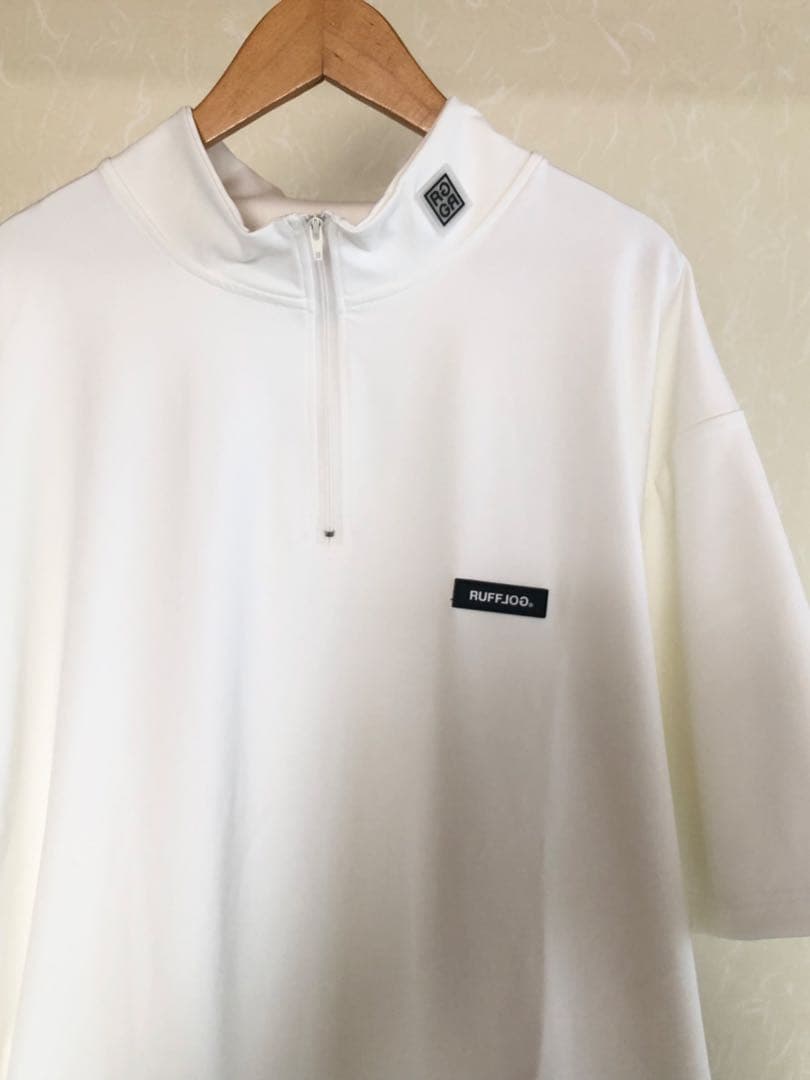 RUFFLOG HALF ZIP MOCK NECK SHIRT ラフロッグ