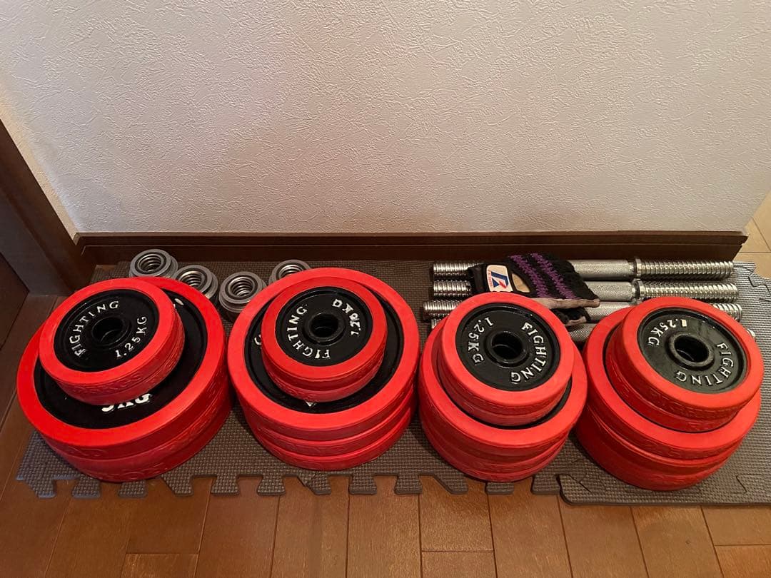 引き取り限定　ファイティングロード　ダンベル一式
