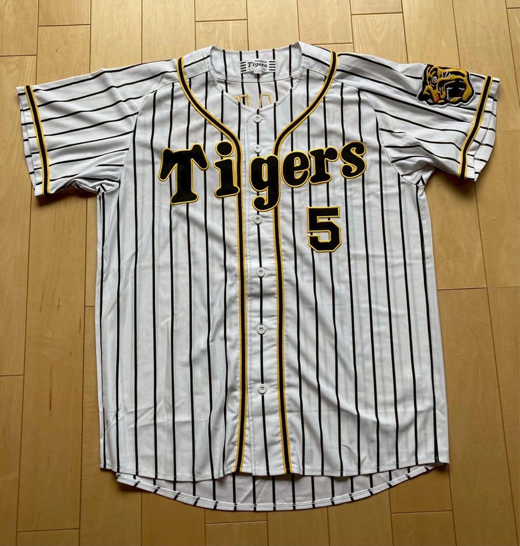 ①阪神タイガース　近本光司選手　旧ホーム　ユニフォーム　Oサイズ　#５