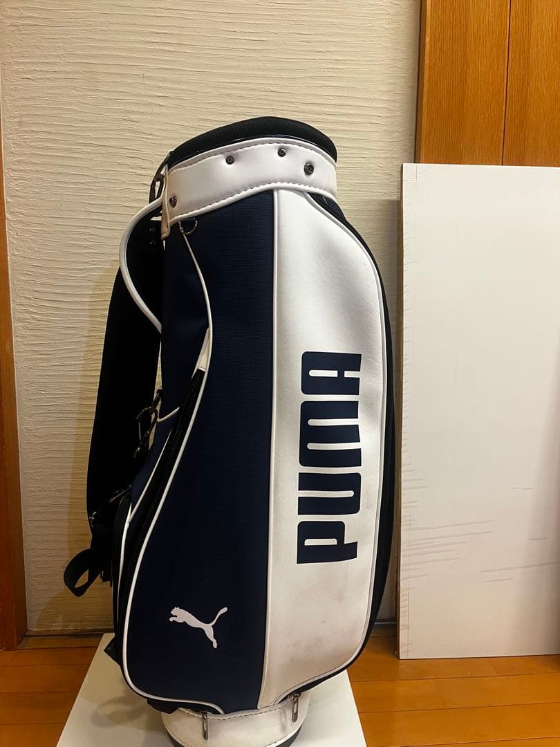 PUMA ゴルフバッグ ネイビー/ホワイト