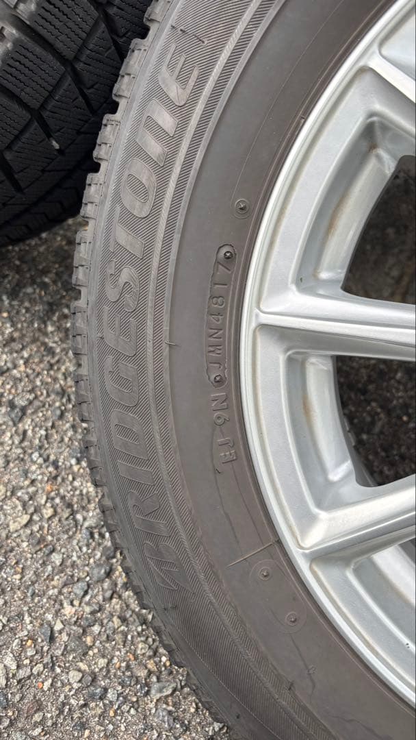 BLIZZAK VRX 195/65R15 スタッドレスタイヤホイール4本セット