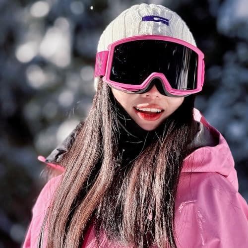 [Powster] スキーゴーグル雪上OTGスキー板ゴーグルバックル交換可能フォ