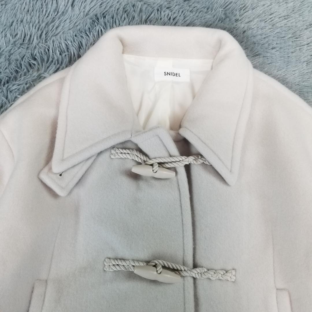 【美品】24AW スナイデル ウールシャギーショートダッフル アイボリー 完売品