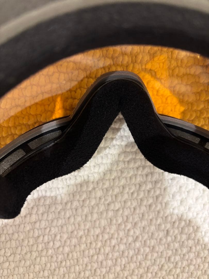 【美品】OAKLEY ゴーグル オレンジレンズ 専用ポーチ付