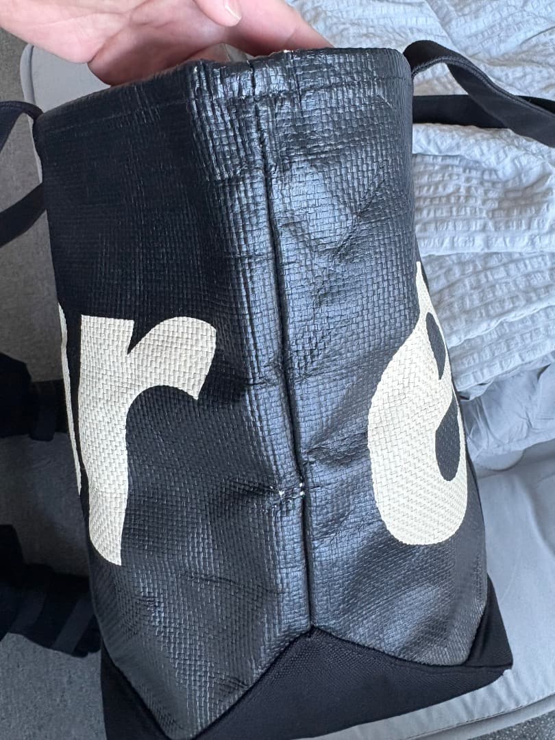 supreme 20ss Raffia Tote Bag ブラック