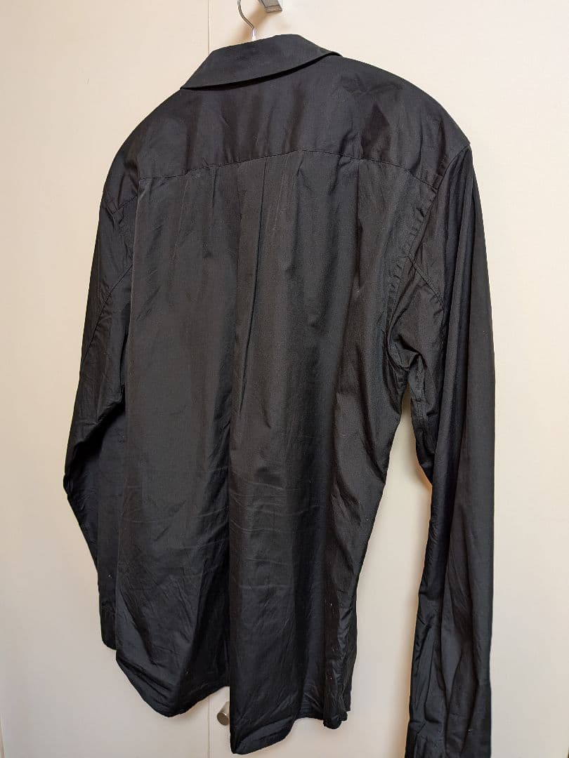 Black Comme des Garcons ラウンドカラーシャツ
