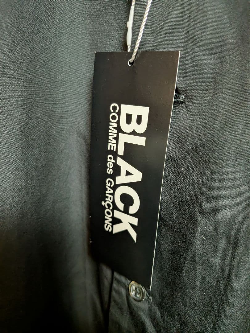 Black Comme des Garcons ラウンドカラーシャツ