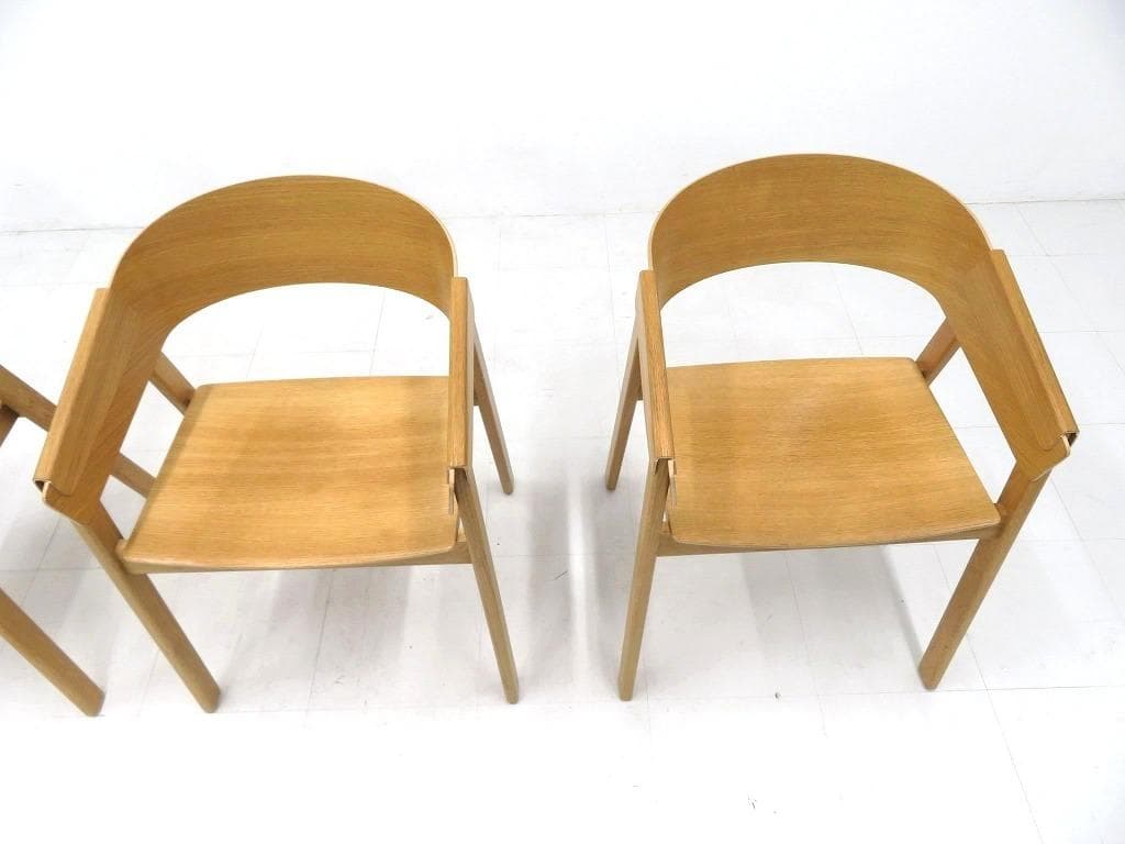 展示品　ムート　カバーチェア　4脚セット　デンマーク　北欧　　ダイニングチェア