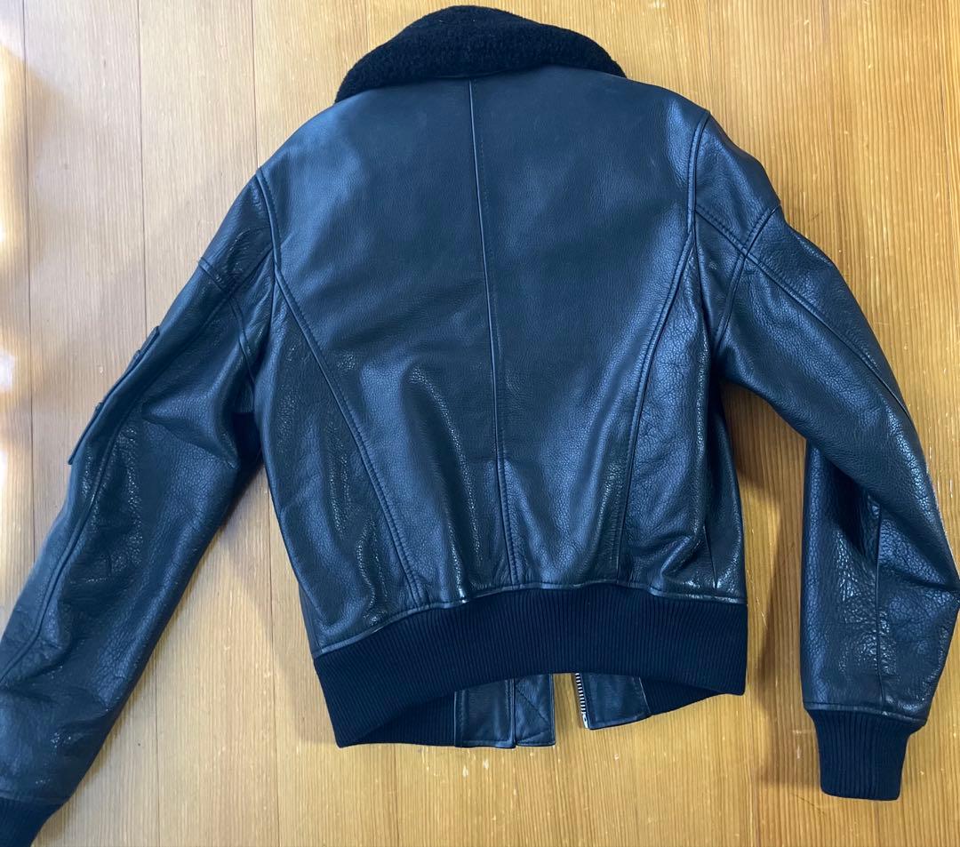 DIESEL 牛革ライダース　Sレディース
