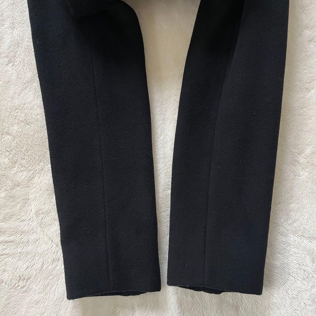 希少42✨マックスマーラMAX＆Co.アンゴラ女優襟ロングコート黒マニュエラXL