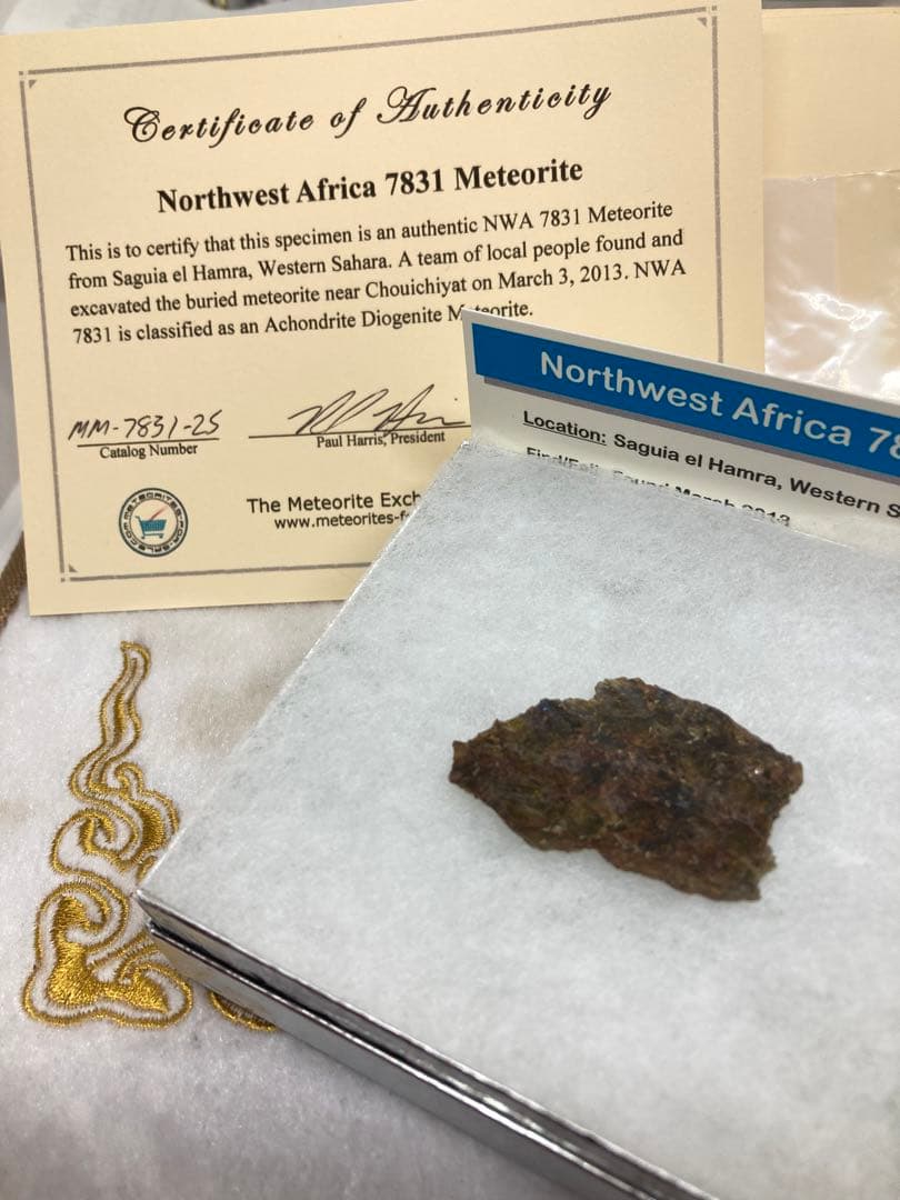 NWA7831ダイオジェナイト5.1g