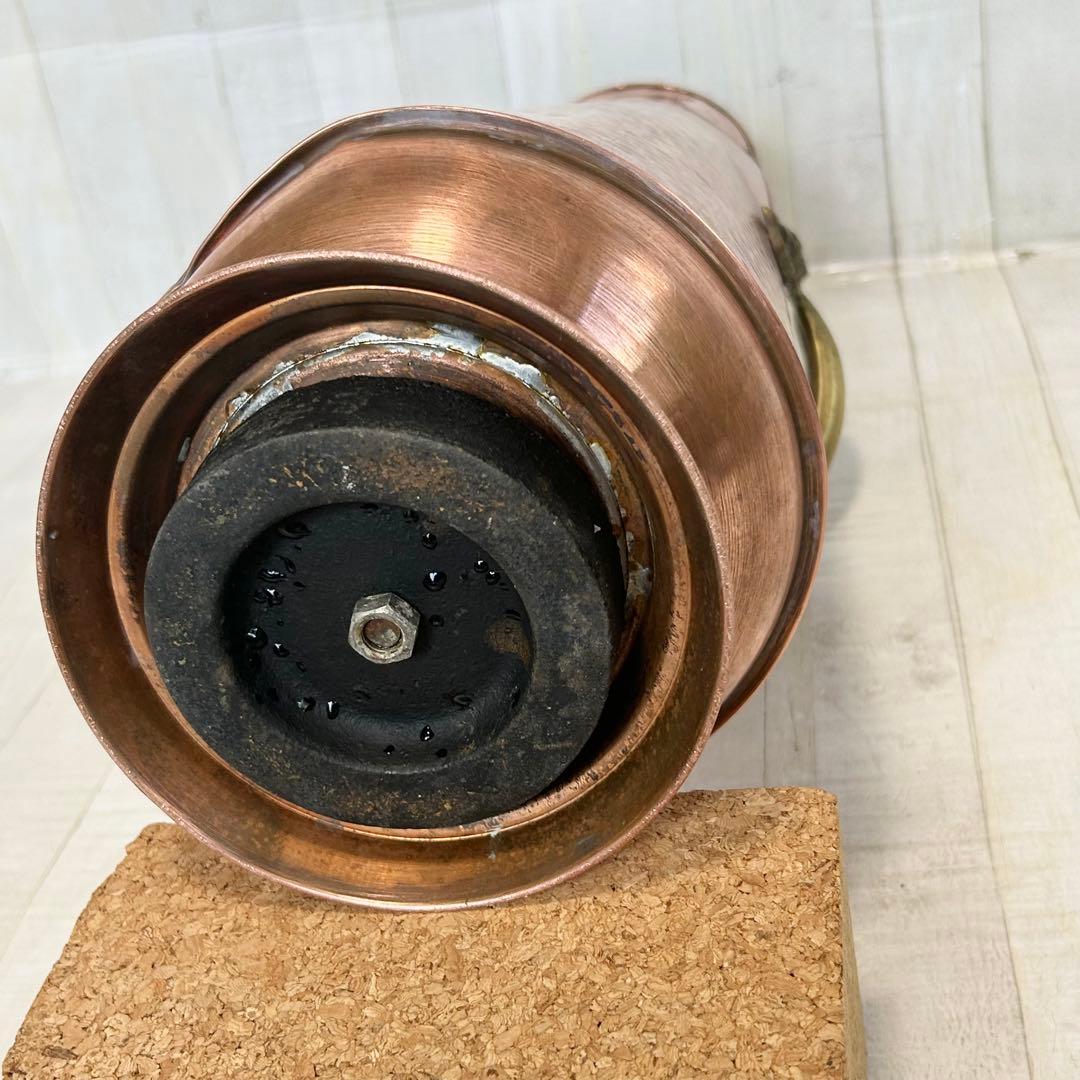 銅製 アンティーク フラワーポット