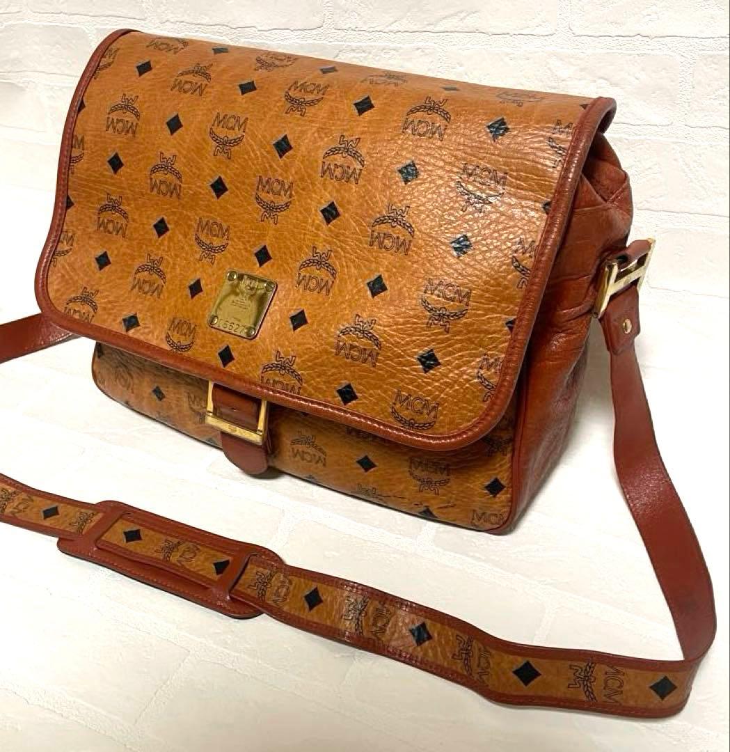 専用✨希少✨MCM ショルダーバッグ　メッセンジャーバッグ ヴィセトス柄　ポーチ