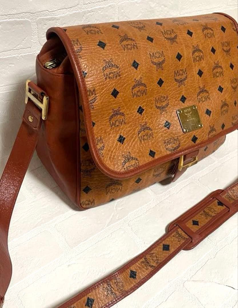 専用✨希少✨MCM ショルダーバッグ　メッセンジャーバッグ ヴィセトス柄　ポーチ