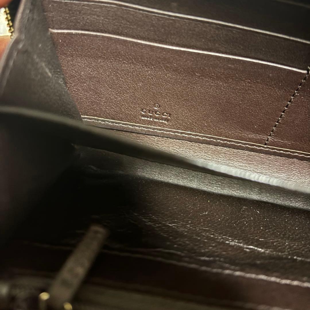 GUCCI ブラウンレザー 財布