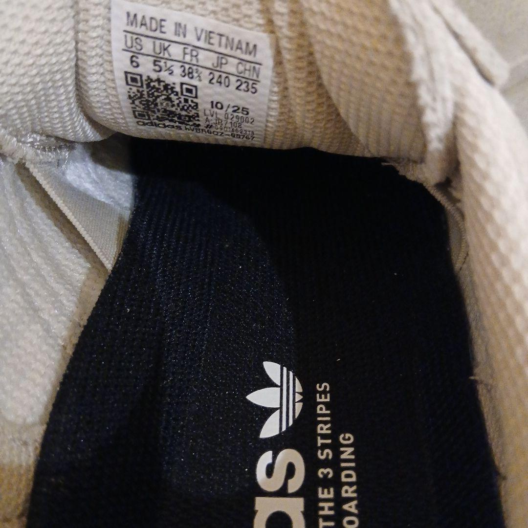 adidas Samba ADV スニーカー ホワイト/ブラック 24.0cm