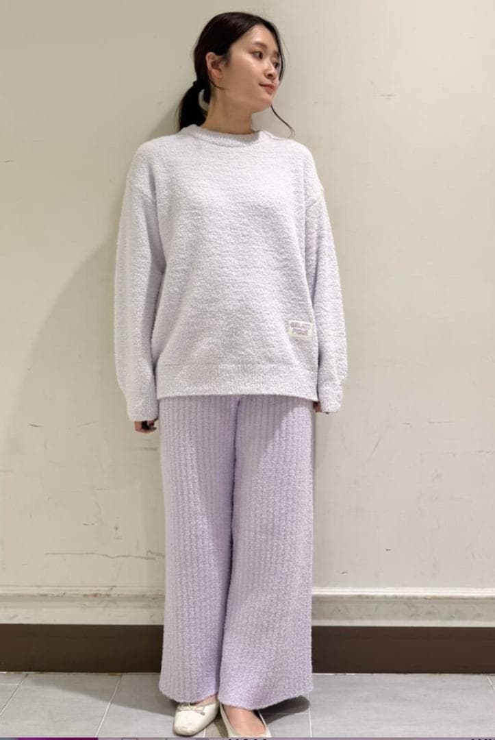 てぃな　gelato pique ジェラートピケ　ラベンダー　ベビモコ