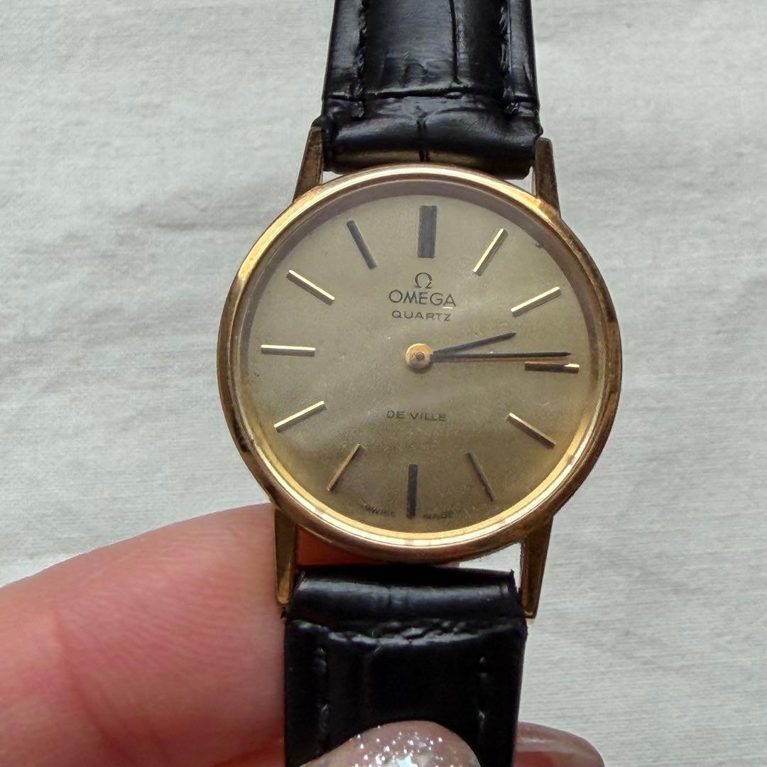 【稼働品】オメガ◆レディースウォッチ　20