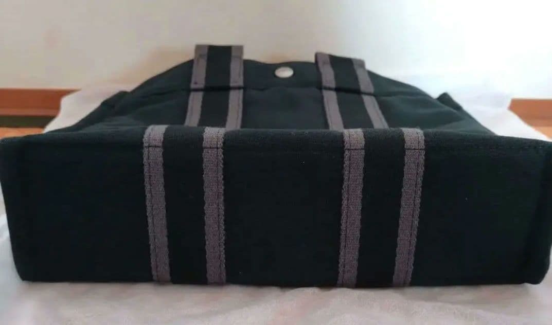 HERMES(エルメス) フールトゥPM トートバッグ 黒 キャンバス