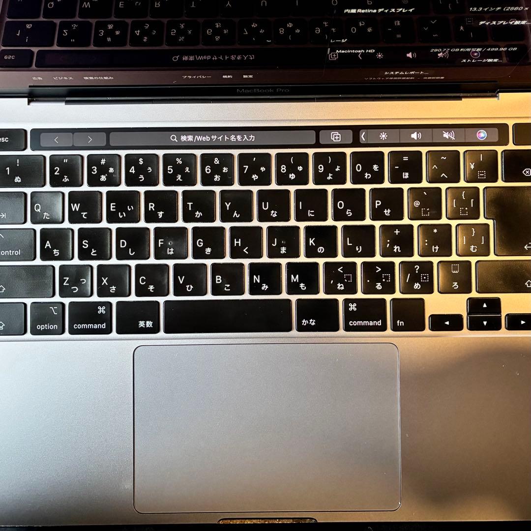 箱付 MacBook Pro 2020 16GB 512GB 13インチ グレイ