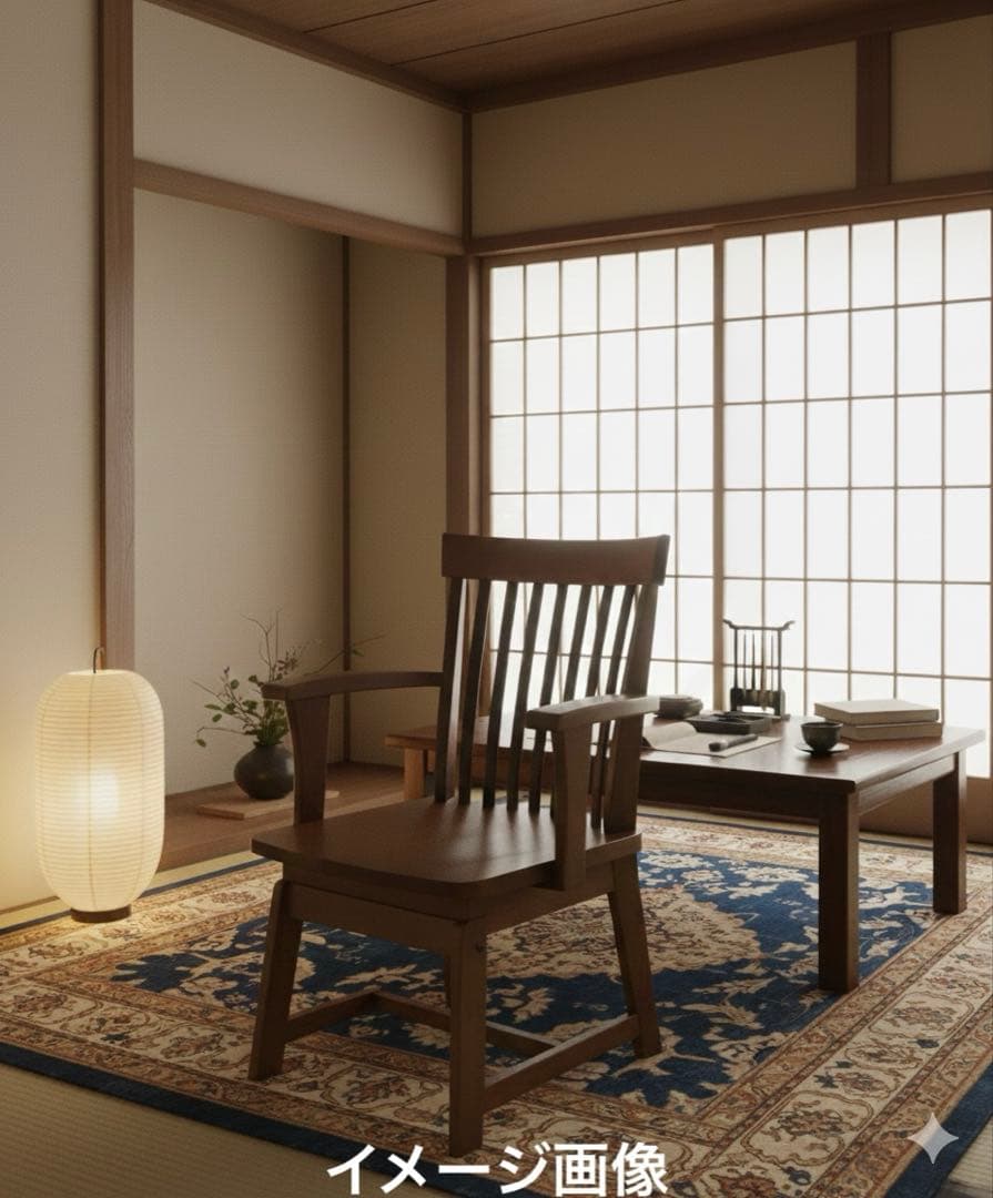 ダイニングチェア サカイ工芸 ウィンザーチェア 天然木 回転椅子 ヴィンテージ