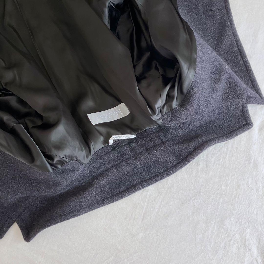 MaxMara 銀タグ マックスマーラ チェスターコート ウール 40