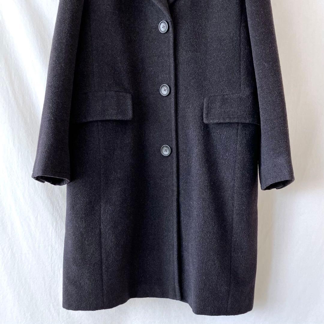 MaxMara 銀タグ マックスマーラ チェスターコート ウール 40