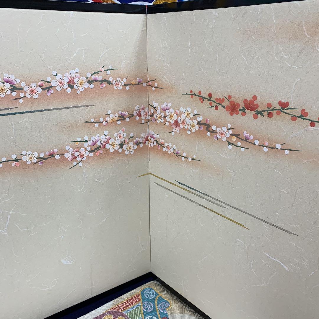 【3】ひな祭り★二曲屏風★展示品