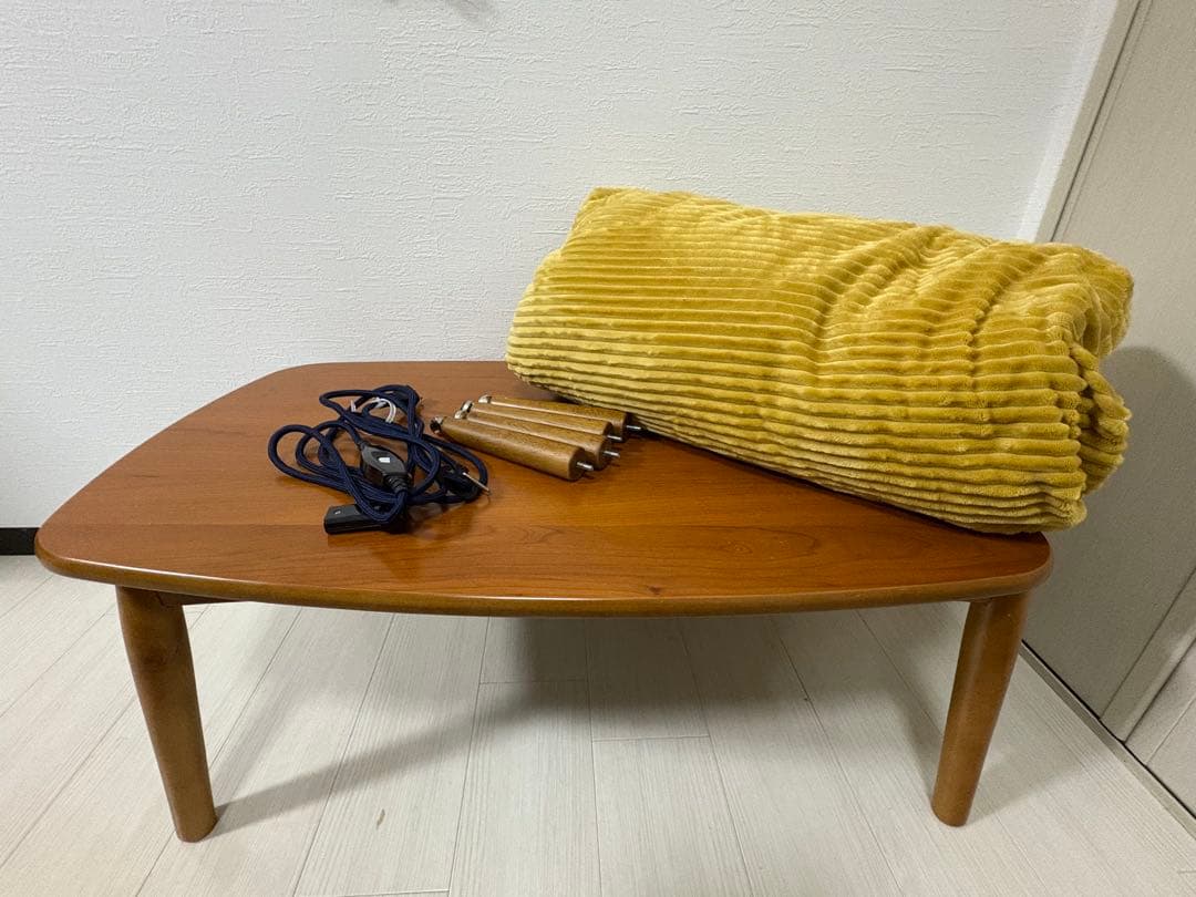 2WAY こたつテーブル　コタツ布団付き