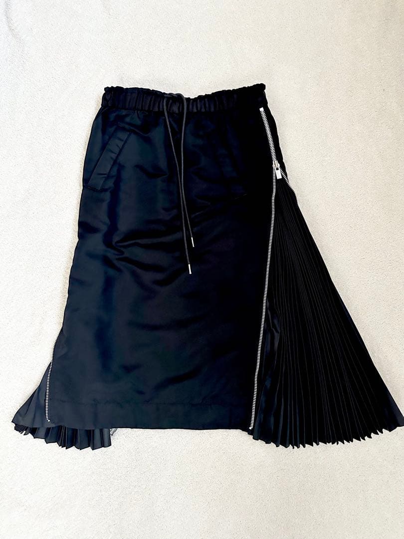 スカート sacai MA-1 Skirt / Nylon Twill Skirt