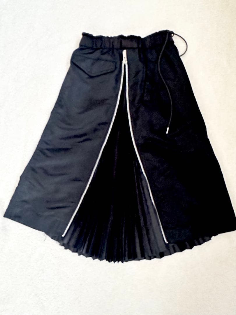 スカート sacai MA-1 Skirt / Nylon Twill Skirt