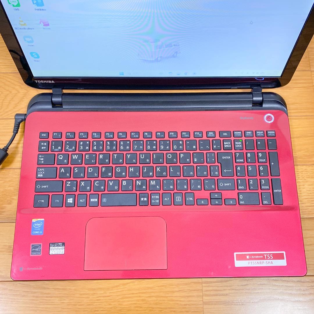 タカ✨オフィス2021✨東芝ノートパソコン i3 SSD256 メモリ8