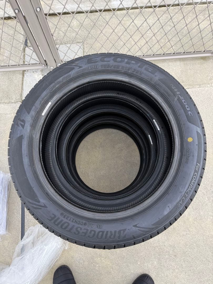 ブリジストン エコトピアNH200C 165/55R15 新品未使用2025製造