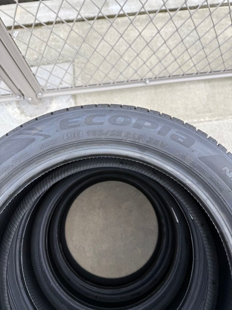 ブリジストン エコトピアNH200C 165/55R15 新品未使用2025製造