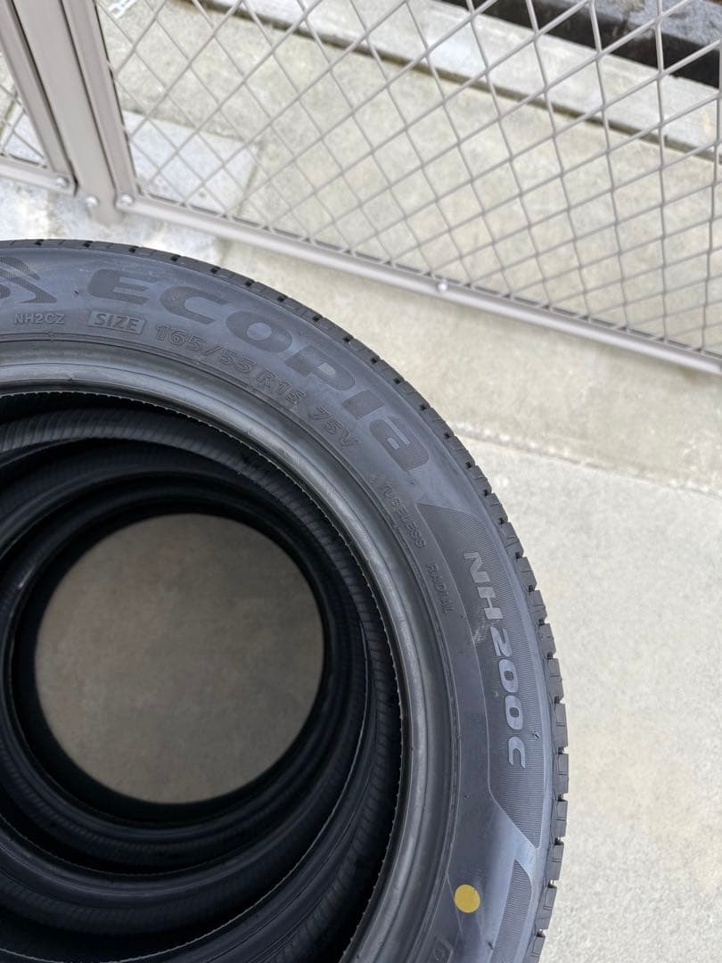 ブリジストン エコトピアNH200C 165/55R15 新品未使用2025製造