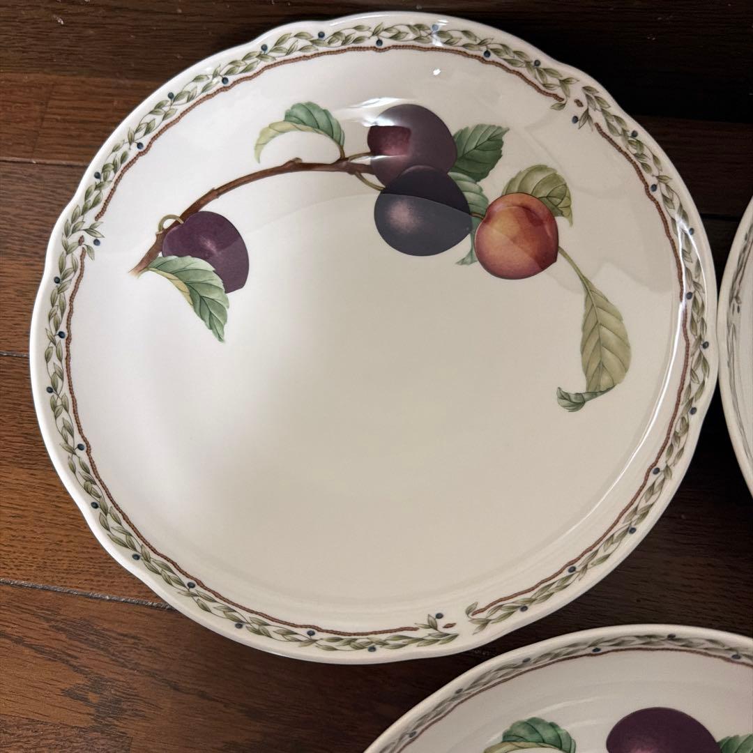 ノリタケ　ロイヤルオーチャード　１９㎝スープ皿５枚