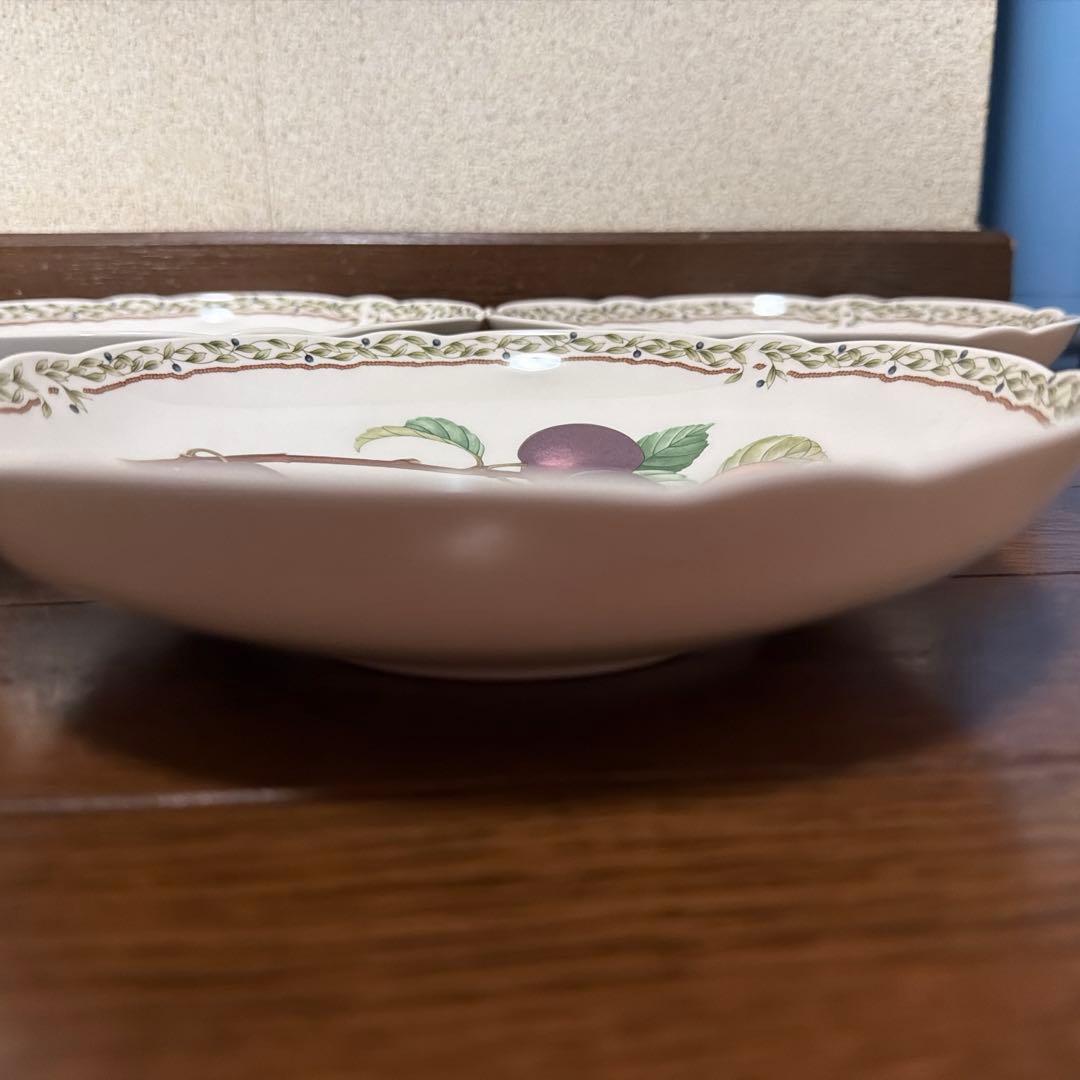 ノリタケ　ロイヤルオーチャード　１９㎝スープ皿５枚