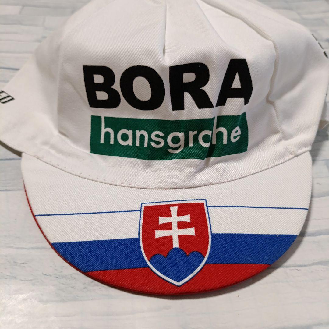 支給品 BORA Hansgrohe サガン　サイクルキャップ　スロバキア王者