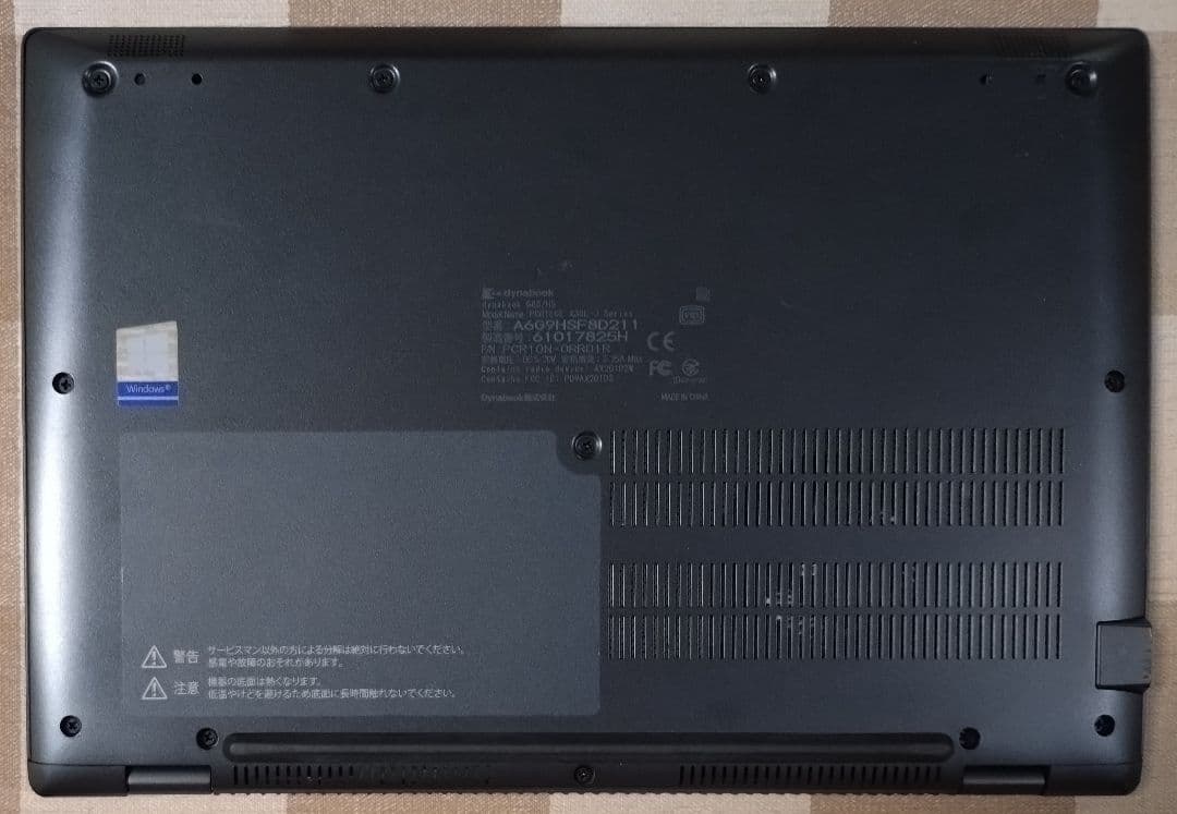 G83HS/11世代i5/SSD256GB/8GB/FHD/13.3型⑤