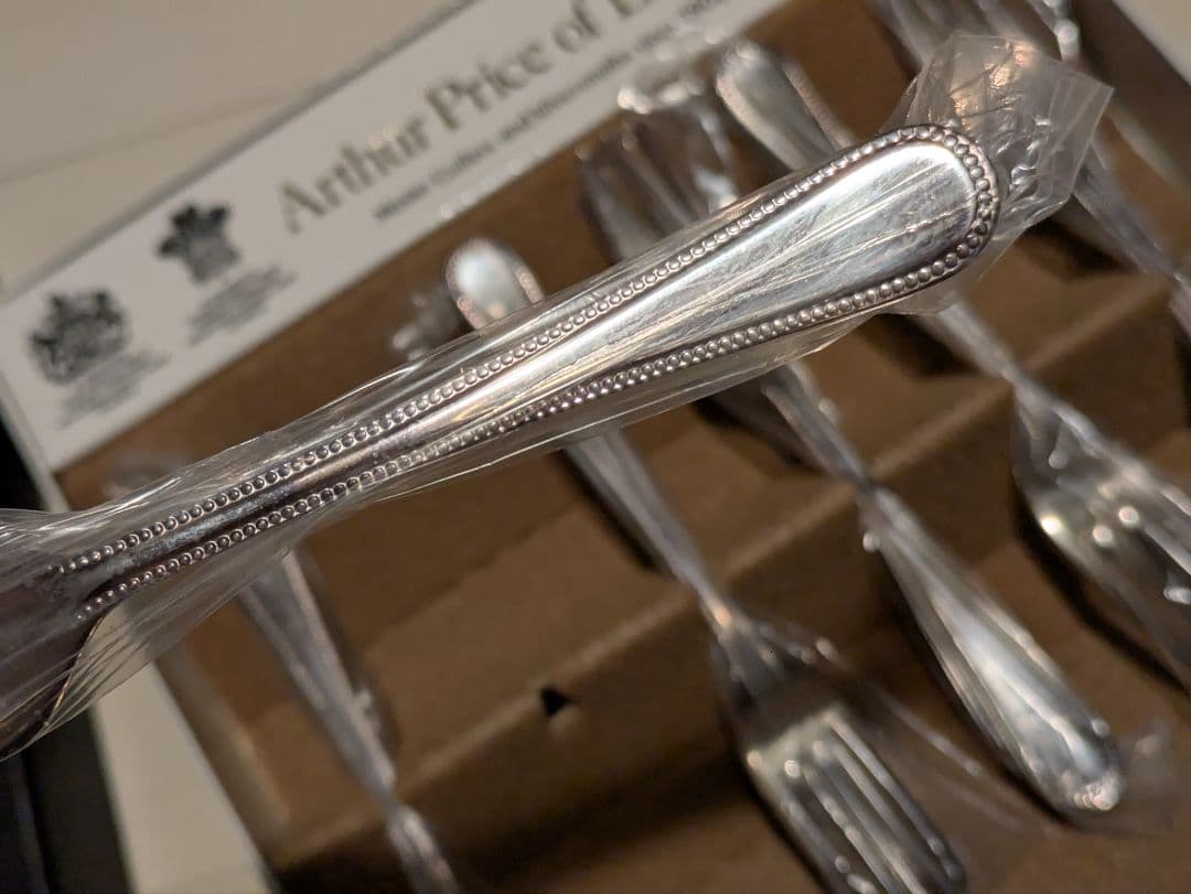 1-3.Arthur Price シルバーフォーク6本セット 英国