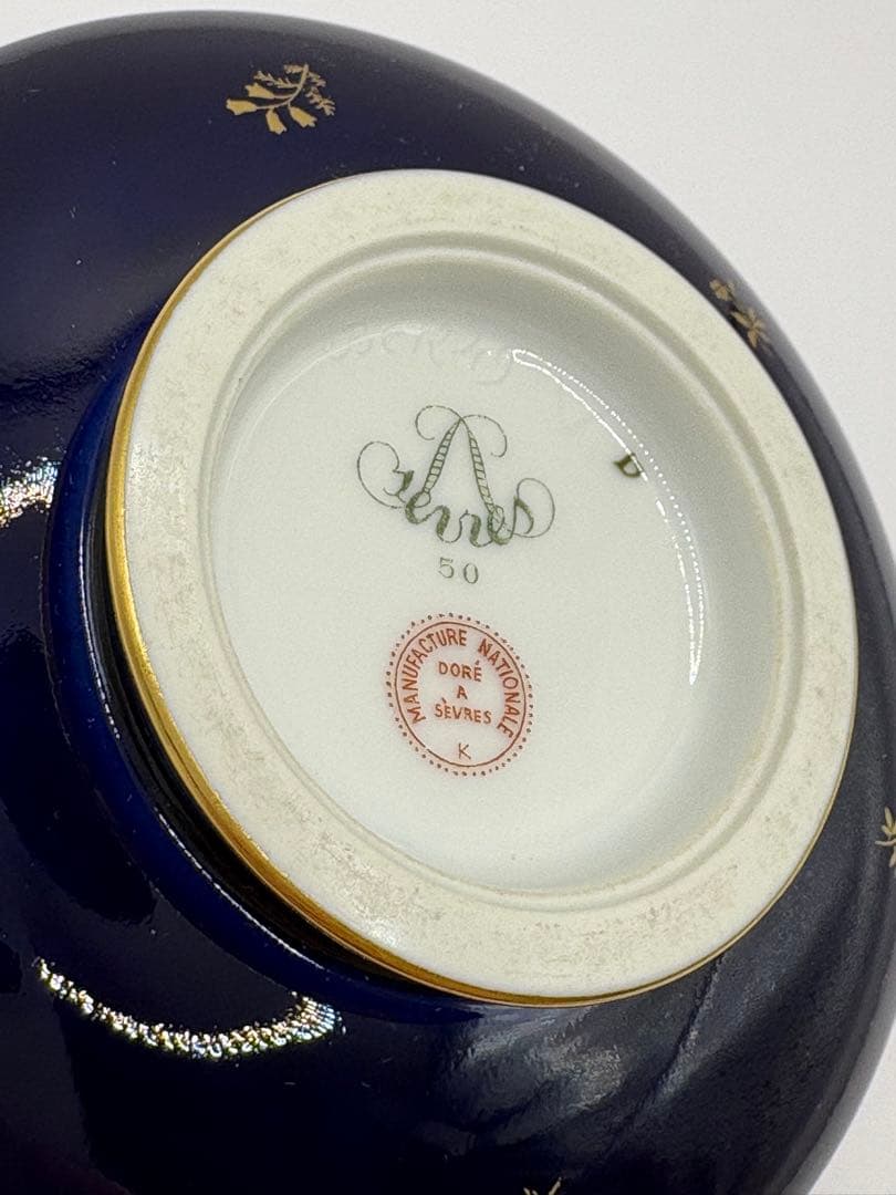 Sèvres セーヴル 金彩 小皿 アンティーク