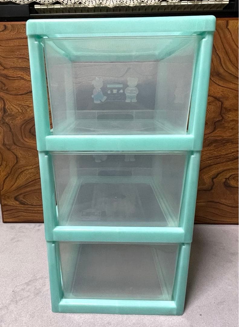 当時物　SANRIO ミスターベアーズドリーム　3段ケース　2個セット