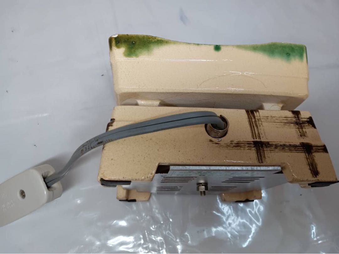 野々田商店 卓上 江戸火鉢 風炉 陶製電熱器 瓶掛 茶道具 電気コンロ