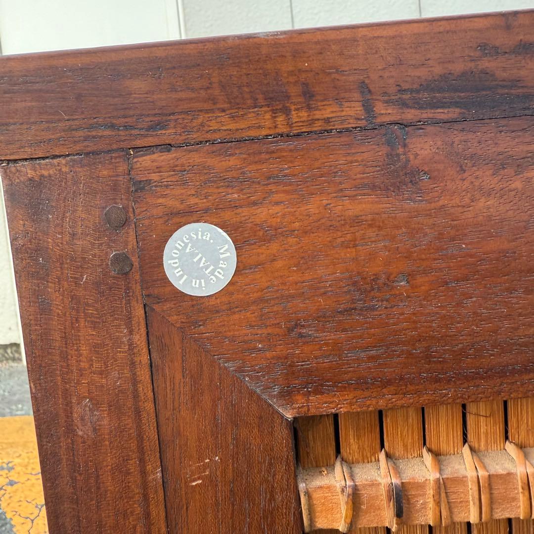 希少⁉️バンブー キャビネット 竹製 サイドボード アジアンテイスト 家具 すだれ