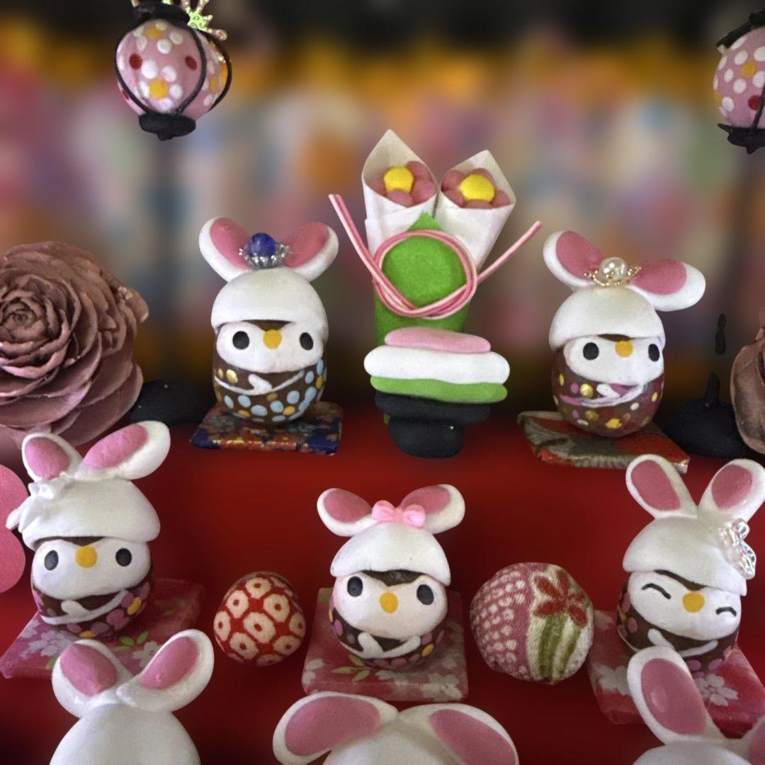 どんぐりアート♡お雛様オブジェ＆お雛祭りオブジェ♡