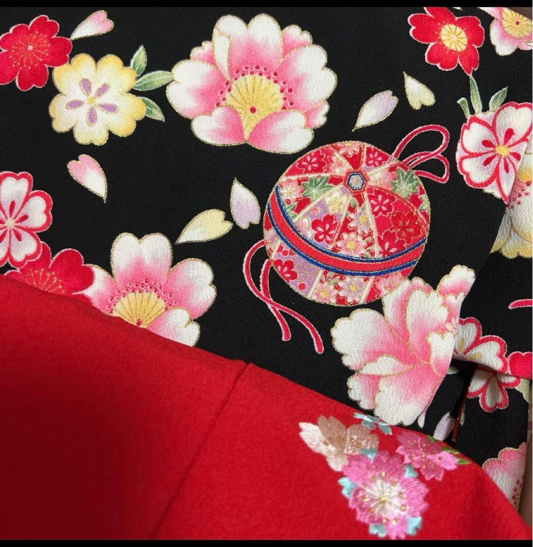 七五三 着物 3歳 花夢二