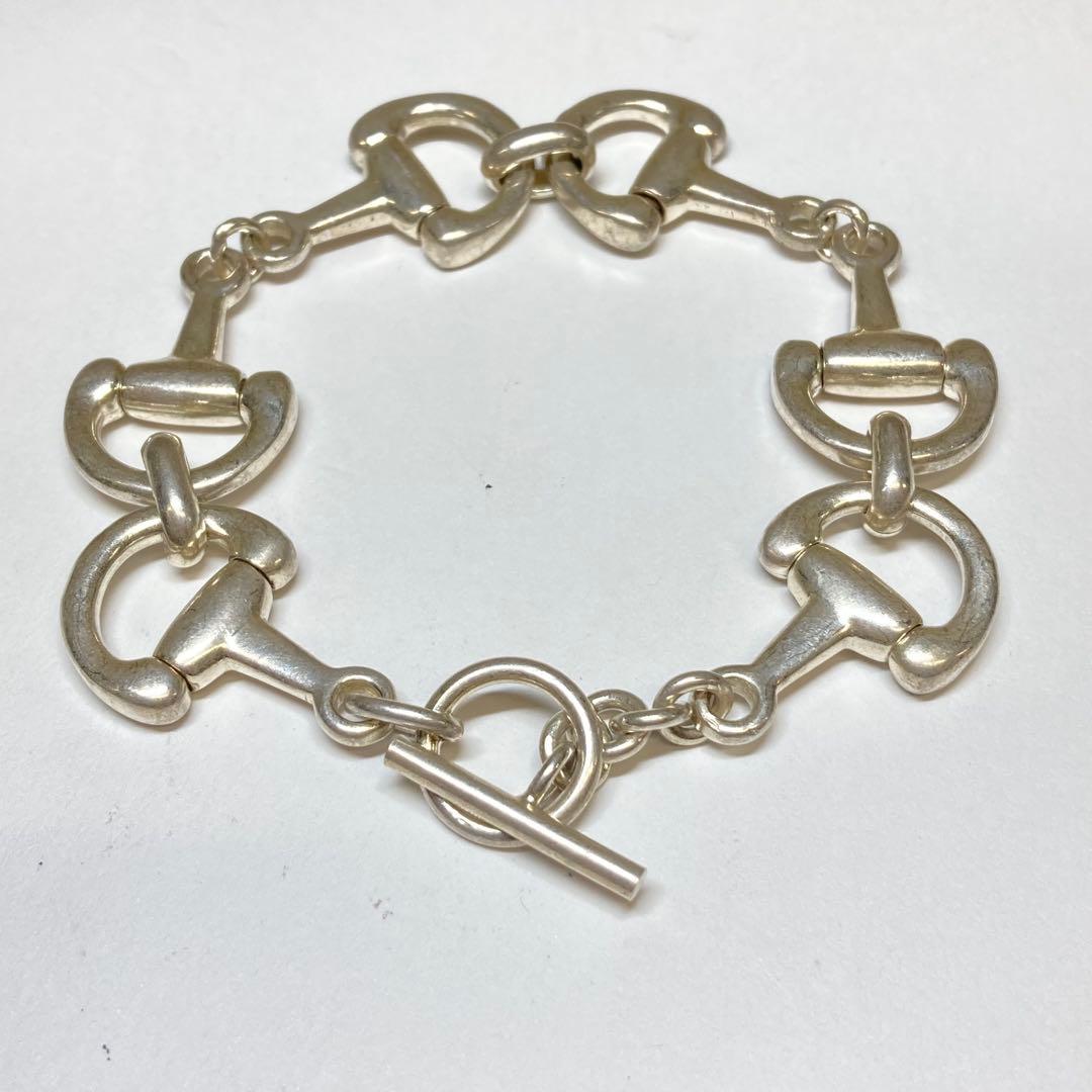 ホースビット　シルバーブレスレット　925　48g